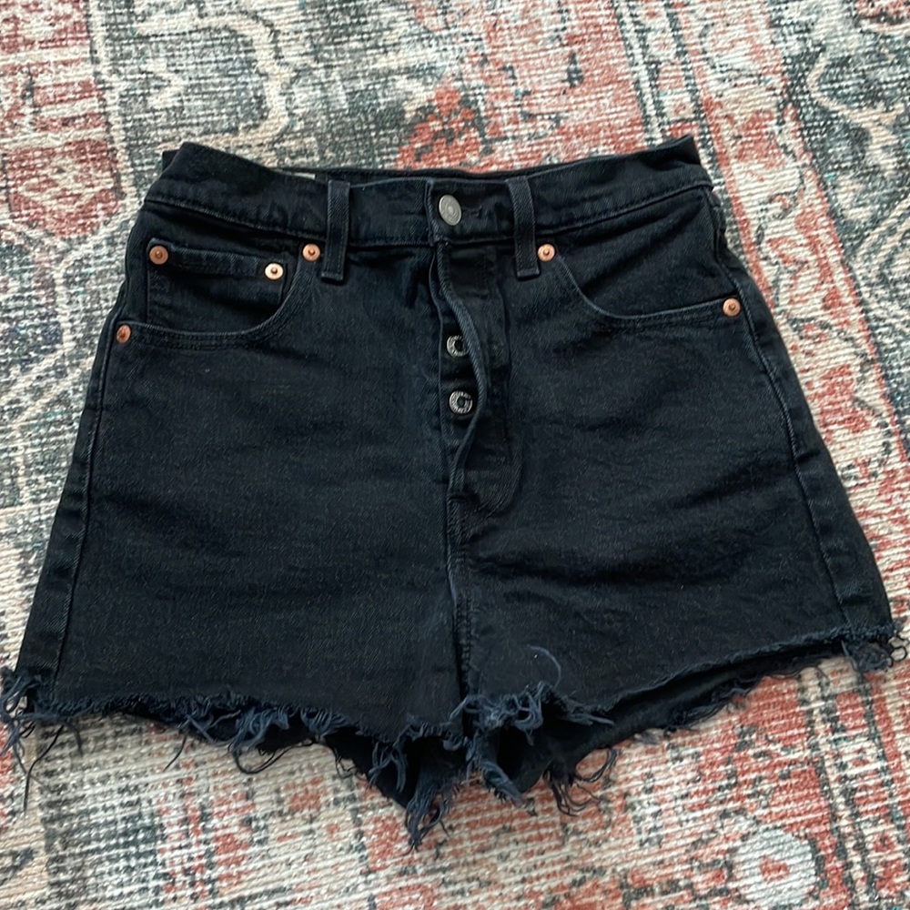 Levi’s shorts Ribcage black 26